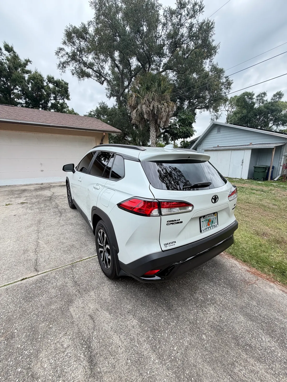 Customer vehicle with professional window tint by Darkmode Window Tint, photo 3